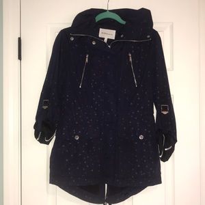 BCBG Polka Dot Raincoat